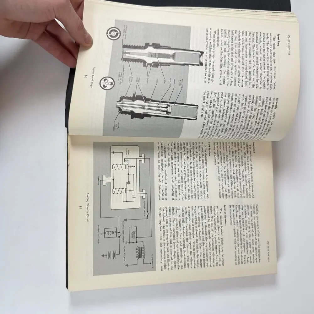 52-12 1953 Power Plant Maintenance Illustrated Manual for Reciprocating Engines